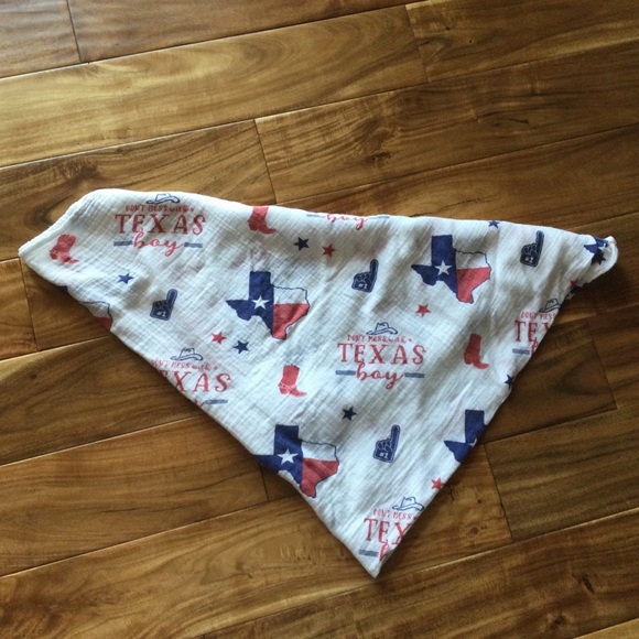 Little Hometown Don’t Mess With Texas Boy Receiving Blanket Wrap - Picture 1 of 5